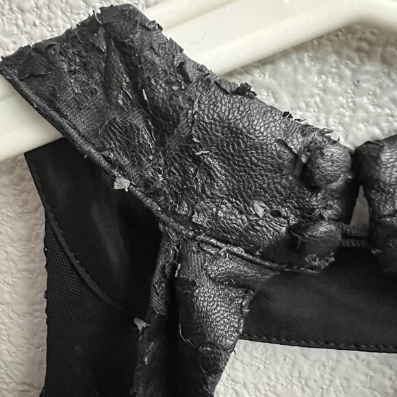 NWT blessed are the meek Black and Gold Mini Dress Size 1 - Picture 5 of 8